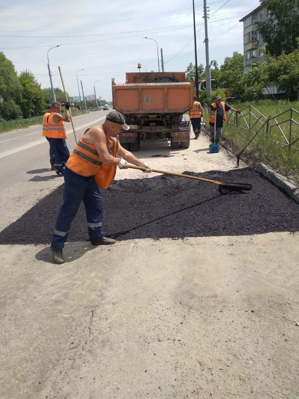 План ямочного ремонта