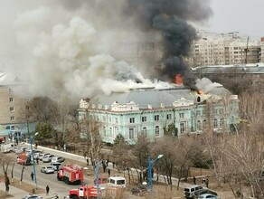 В поврежденном пожаром здании клиники кардиохирургии раньше находился молоканский молитвенный дом