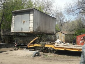 Вознесенское кладбище Благовещенска начали принудительно освобождать от незаконных гаражей