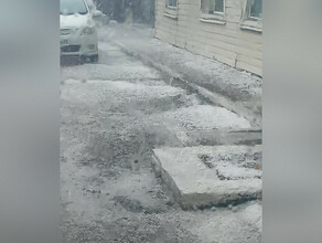 В Амурской области прошел град Особенно крупным он был в Свободном фото видео