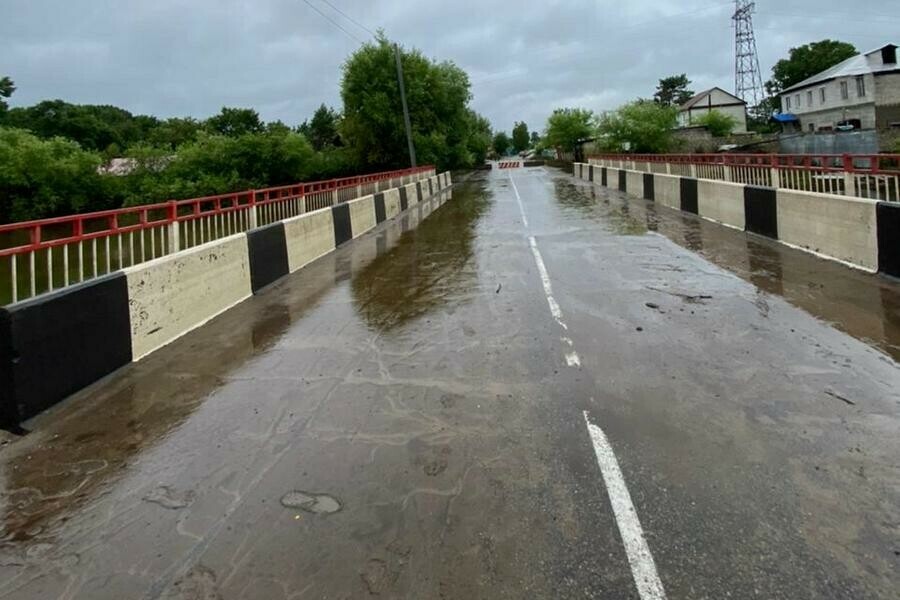 Мост в Верхнеблаговещенском открыли для движения ОБНОВЛЕНО 