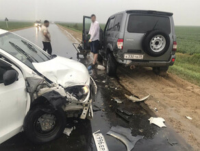 В Тамбовском районе семья с двумя детьми попала в жесткое ДТП Они ищут дорожных рабочих которые могли спровоцировать аварию 