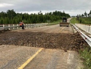 В Амурской области мост на Талакан восстановлен