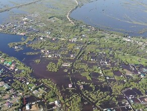 В селе Владимировка затоплено уже 600 участков и больше 100 домов