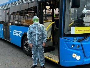 В Белгороде запустили бесплатные автобусы для пассажиров с симптомами COVID19