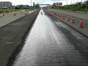 В Благовещенске впервые при ремонте дорог применили технологию Сларри Сил