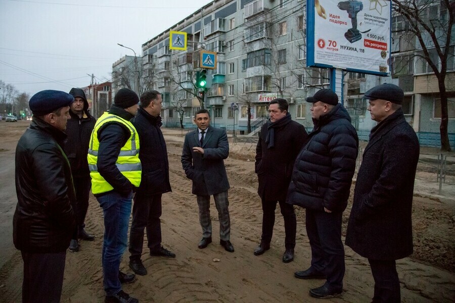 У городских властей возникли претензии к содержанию улицы Кузнечной где меняли аварийный участок канализационного коллектора