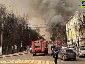 Страшный пожар возник в оборонном НИИ в Твери Есть жертвы