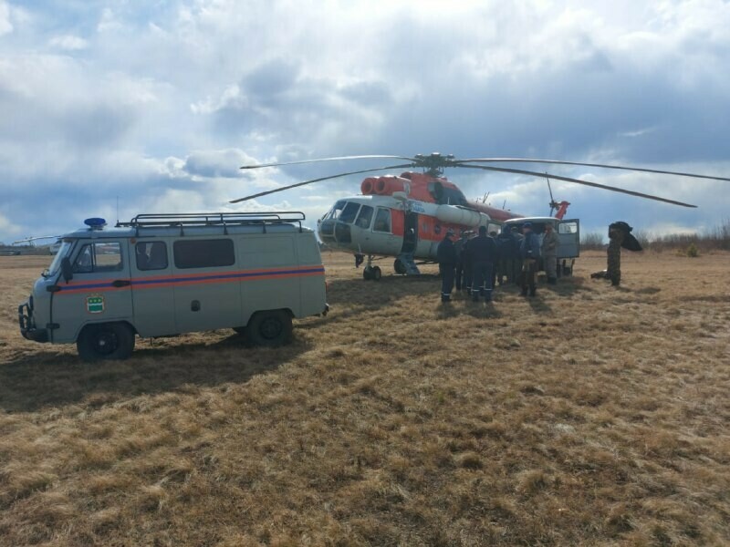 В Амурской области второй день полыхает природный пожар на площади свыше 500 гектаров