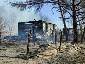 В амурском селе 70 человек тушили пожар который возник от пала видео