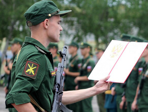 В Амурской области более 50 новобранцев дали клятву на верность Родине