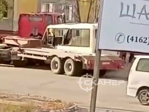 Появились подробности ДТП пассажирского автобуса и трала 