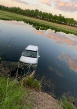 В озере Благовещенского района нашли утопленный автомобиль