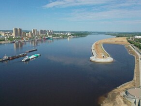 Новые участки набережной Амура в Благовещенске одевают в гранит фото 