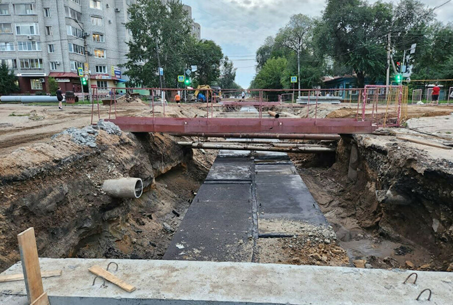 Горячая вода вернется в дома многих благовещенцев позже обещанного