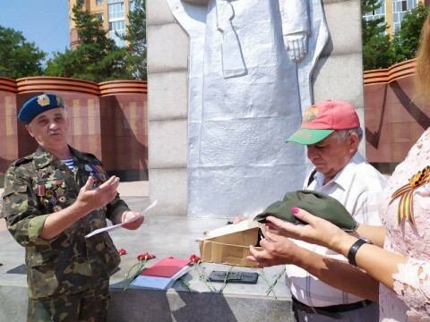 В Благовещенск прислали землю из Минска с мест захоронений героев Великой Отечественной Войны