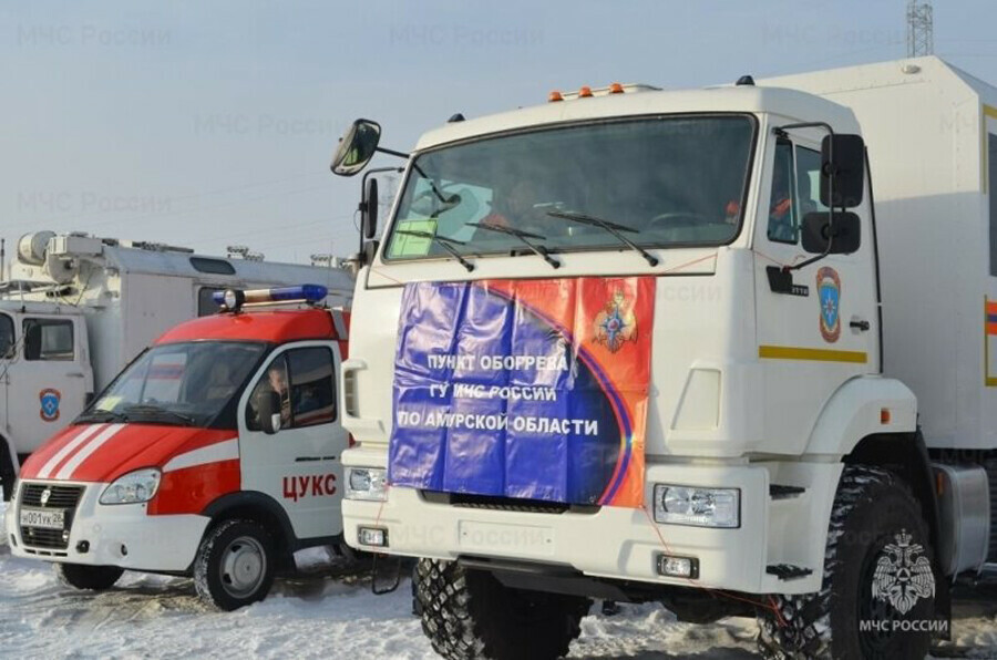 Где на федеральных трассах в Амурской области расположены пункты обогрева для водителей 