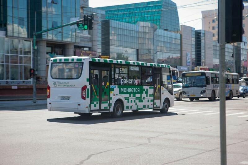 Автобус из Благовещенска до Белогорья временно будет ходить по другой схеме