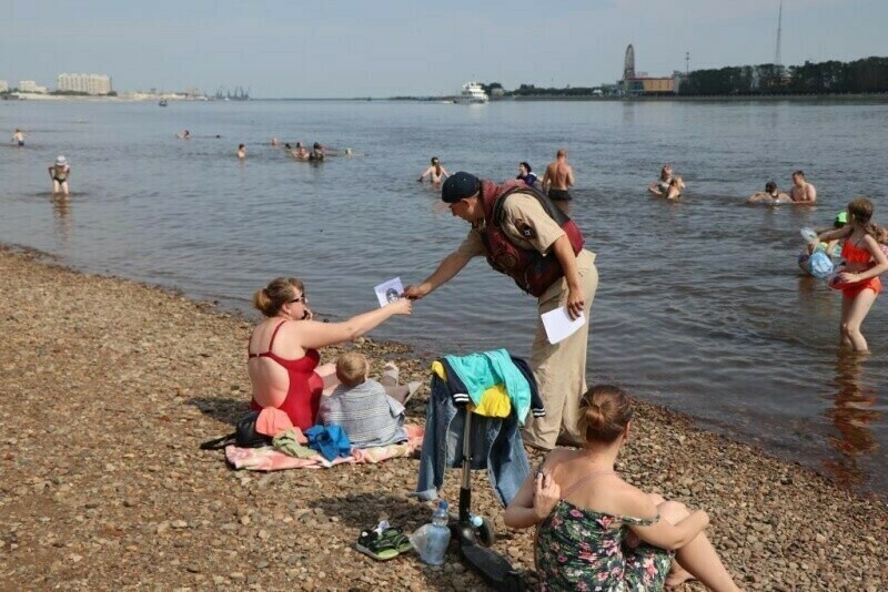 В Благовещенске у детей отдыхающих на водоемах без родителей будут брать данные