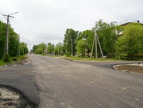 В Свободном заасфальтировали крупную дорогу которая всегда была грунтовой дорогой