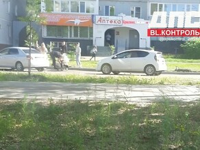 В центре Благовещенска сбили самокатчика