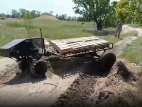 Оригинальный наземный беспилотник создали амурские бойцы в зоне СВО видео