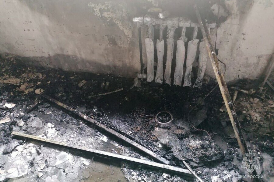 Пожар в многоквартирном доме тушили в Приамурье 