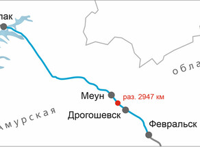 В Амурской области открыли движение поездов на новом разъезде БАМа 