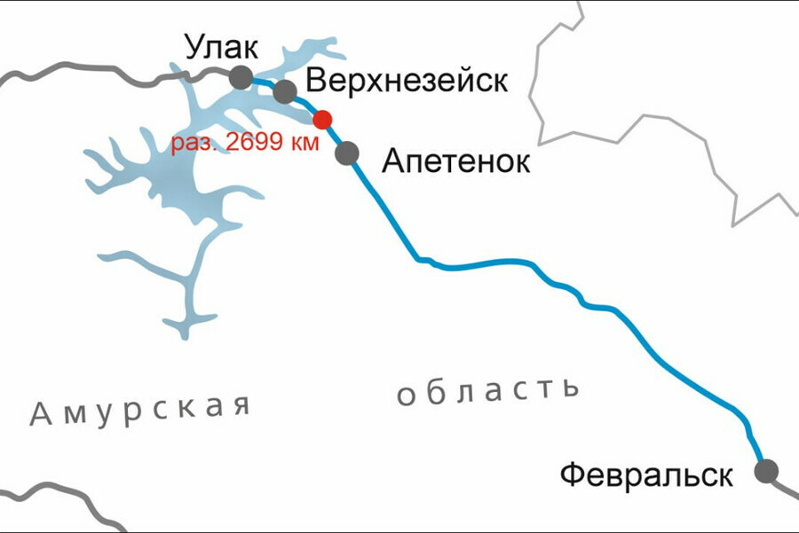 На сложном участке БАМа построили новый разъезд и посадили сосны