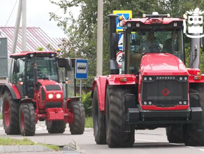 Сделано по ГОСТам в казачий колледж Амурской области приехали трактора из Беларуси