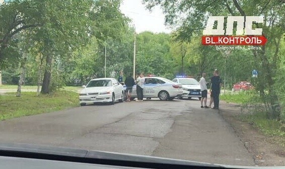 Хотел выпрыгнуть из патрульной машины в центре Благовещенска полицейские ловили нарушителей 