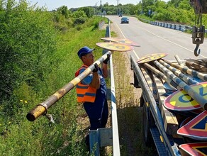 Временные знаки ограничивающие скорость в районе села Волково до 40 кмч убраны  