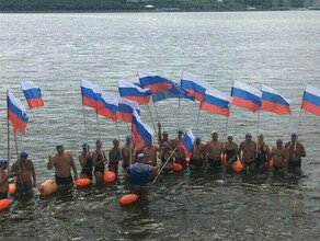 На Амур в Благовещенске возвращается российскокитайский заплыв Дружба