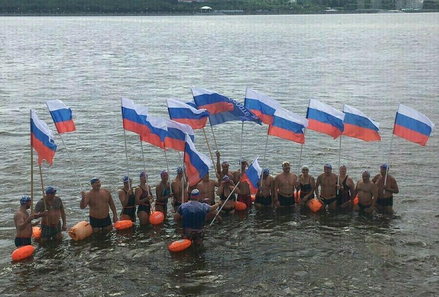 На Амур в Благовещенске возвращается российскокитайский заплыв Дружба