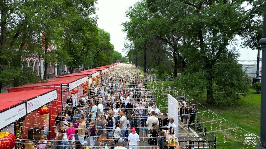 Больше 80 тысяч блюд и примерно столько же гостей подведены итоги гастрономического фестиваля Берега вкуса