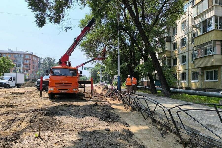 Перекресток в центре Благовещенска закрывают на ремонт меняются схемы движения автобусов 