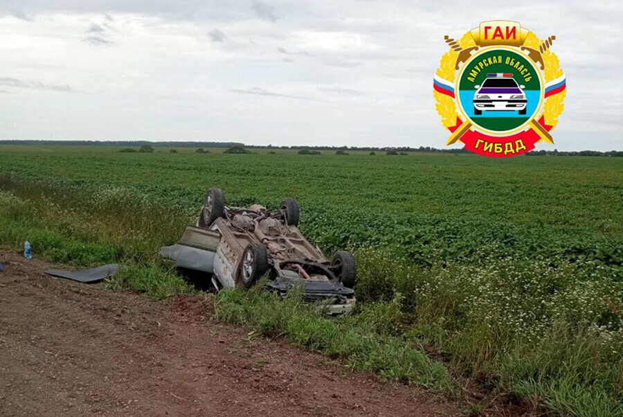 В ДТП в Амурской области погибла женщинапассажир