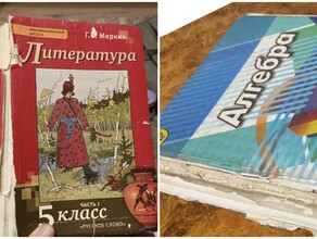 Обнять и плакать благовещенским школьникам выдали учебники в плачевном состоянии