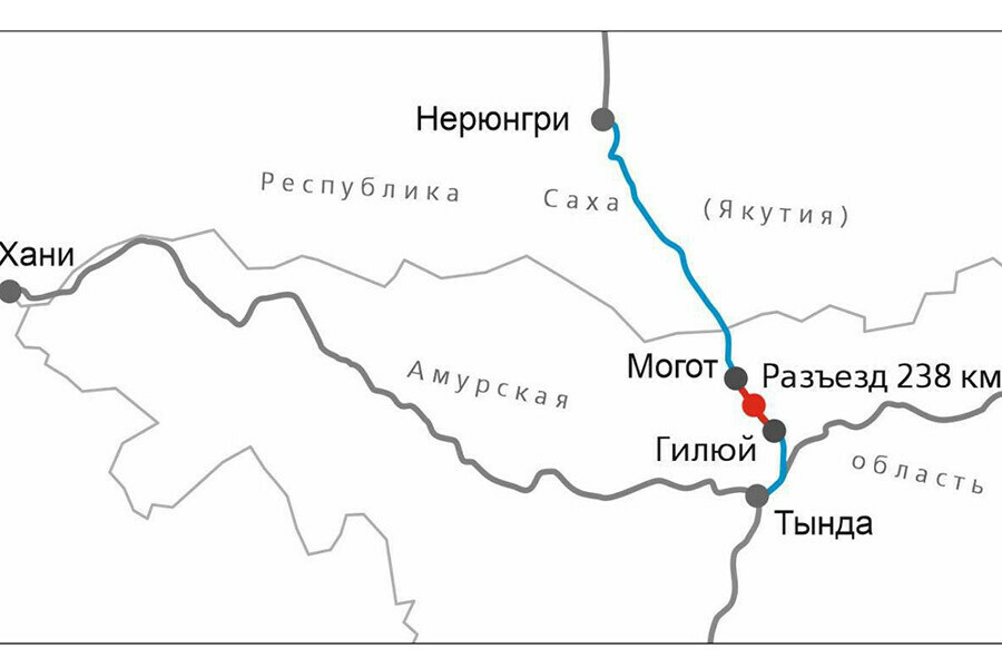 В Амурской области через модернизированный разъезд пойдут тяжеловесные 7тонные поезда   