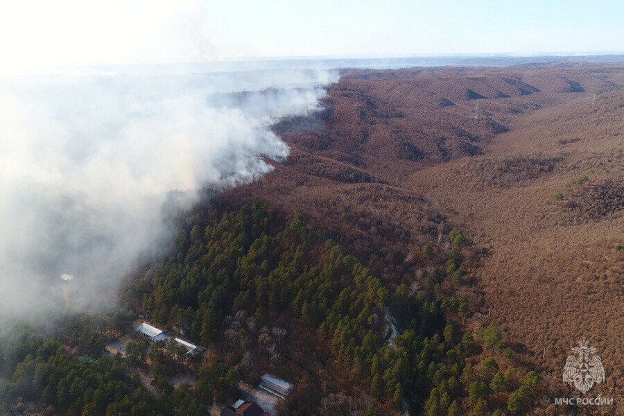 Высокий класс пожарной опасности установлен на севере Амурской области