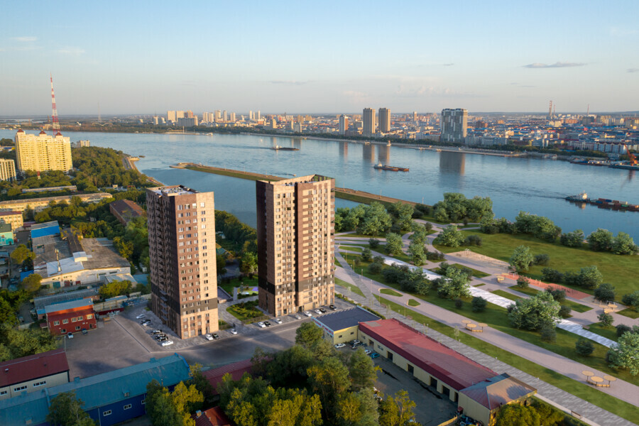 Здесь хочется жить в Благовещенске готовят к сдаче дома в сердце города