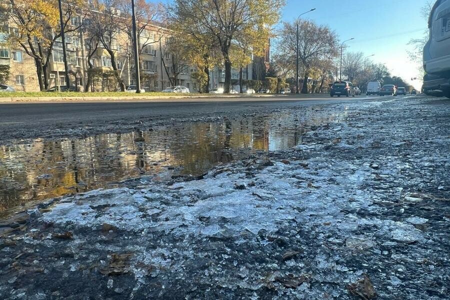 В областном центре заметили важный признак приближающейся зимы фото