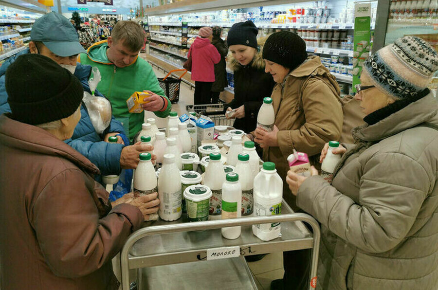 Росстат на молочные продукты цены выросли больше всего 