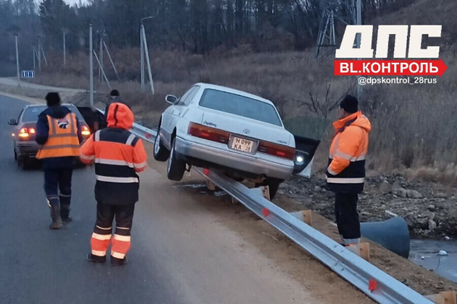 На отремонтированной трассе ведущей в Свободный произошло ДТП возмутившее минтранс