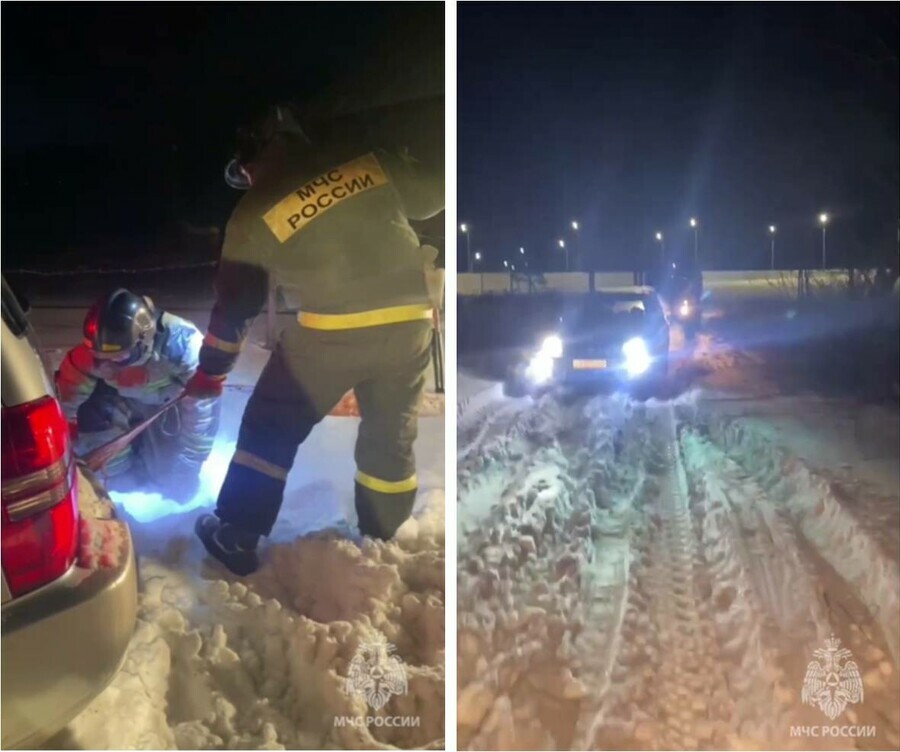 В Амурской области семья с ребенком спаслась из снежного плена благодаря звонку в службу 112 