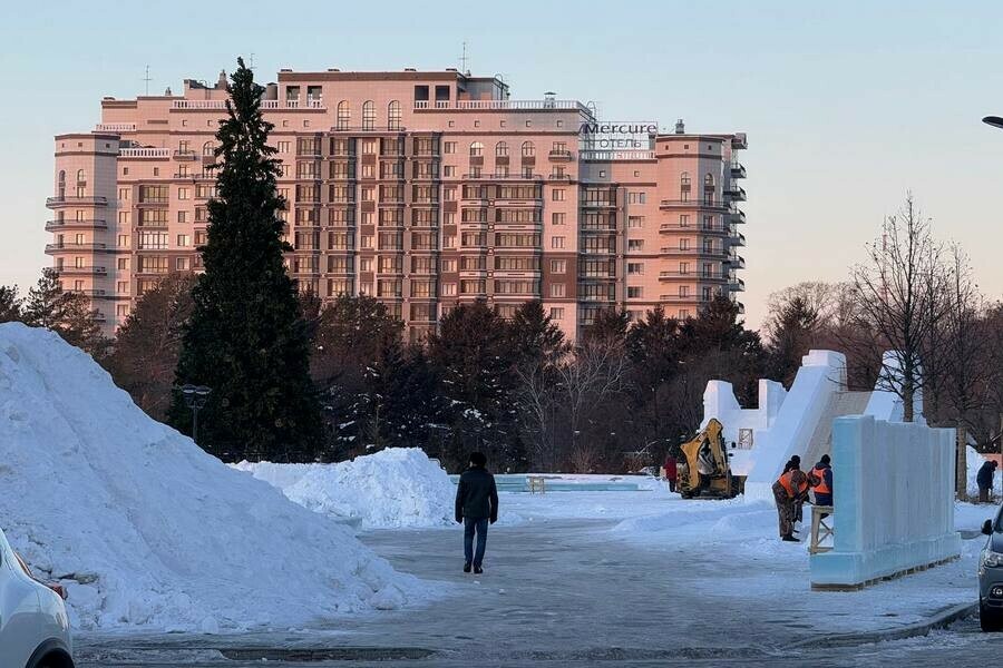 Мэрия Благовещенска рассказала о готовности снежных горок к Новому году