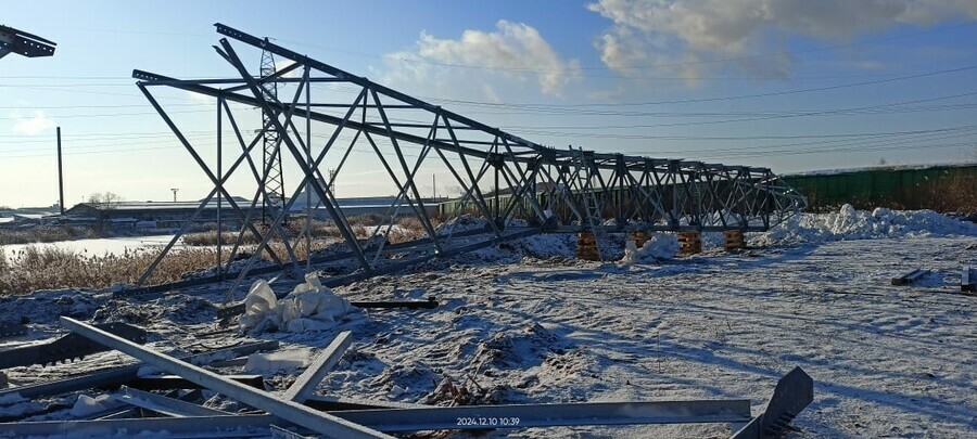 ДРСК модернизирует ключевую высоковольтную линию в Благовещенске