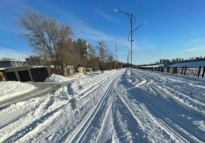 Лыжную трассу открыли в Благовещенске