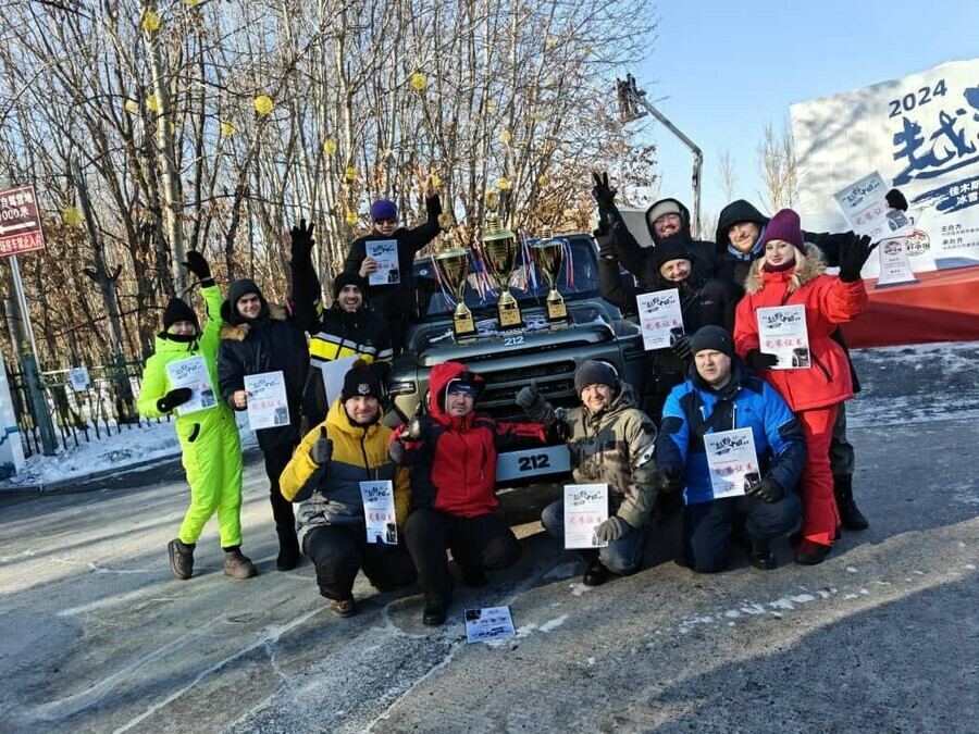 Когда жена штурман Амурчане привезли бронзу с международных автогонок по кантрикроссу в Китае