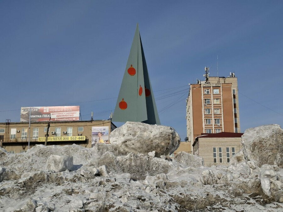 В Благовещенске творческим горожанам не разрешили поставить елку возле крупного ТЦ